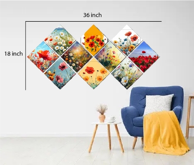 Picture of Wall Decor 10 pcs Most Unique Combo Wallmate set for Home Decoration. Wall Decoration for Home and Office