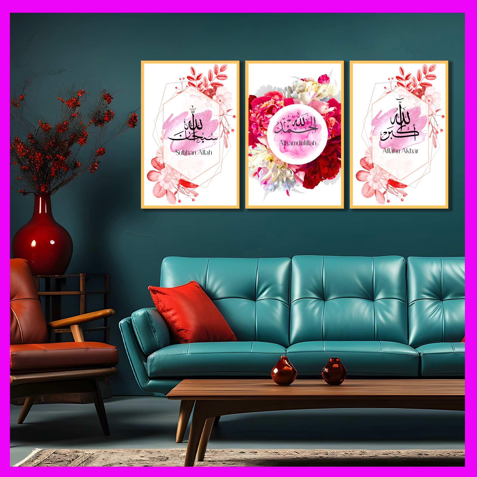 Picture of 3 pcs Most Unique Combo Wallboard set for Home Decoration. Wall Decoration for Home and Office