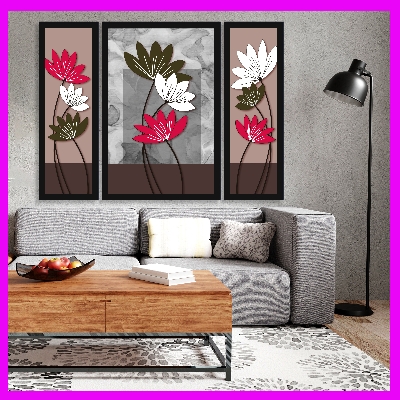 Picture of Saf Flowers Digital Canvas Wall Painting Picture Living Room or Bedroom