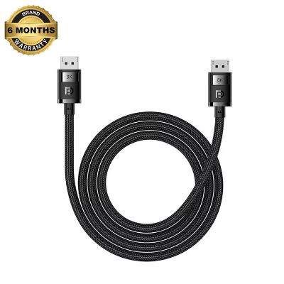 Picture of Baseus High Definition Series Displayport 8K to Displayport 8K Cable 2m Cluster Black