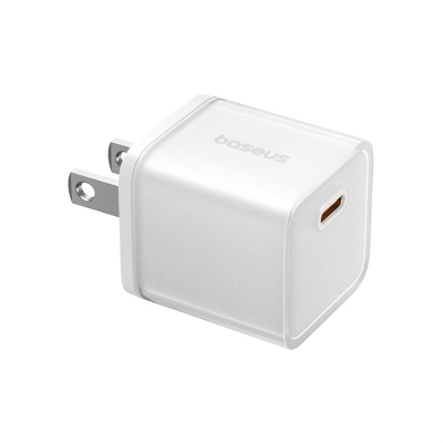 Picture of Baseus OS-GaN5S Gallium Nitride 30W Type-C Fast Charger, US Plug(White)