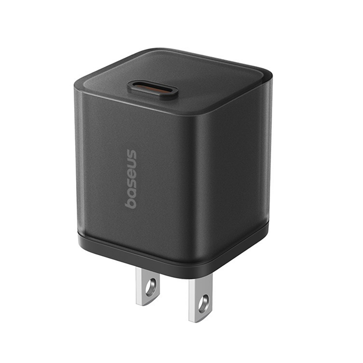 Picture of Baseus GaN5S Fast Charger 1C 20W US + Cable Type-C to Type-C 100W 1m