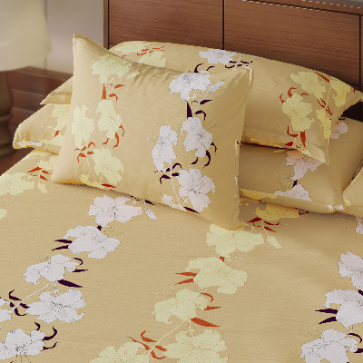 Buy Bed Sheet-313 (Daffodil) Online at Best Price