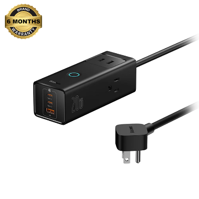 Picture of Baseus PowerCombo Power Strip 3AC+1U+2C 20W Lite US
