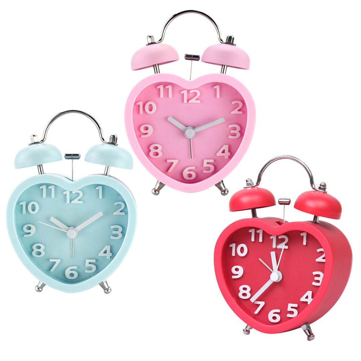 Picture of Shaped Metal Alarm Bed/Table Clock