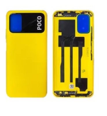 Picture of Xiaomi Poco M3 battery backshell Replacement Back Battery Cover For Xiaomi Mi Redmi Poco M3 Back Rear Glass Case