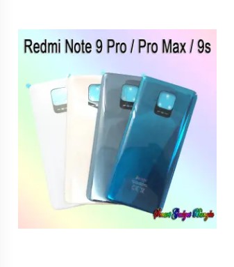 Picture of Backshell For Redmi Note 9 Pro & Redmi Note 9S Replacement Back Battery Cover Glass