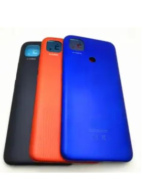 Picture of For Xiaomi Redmi 9C Phone Battery Back Cover Backshell Glass Battery Rear Case