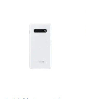 Picture of Backshell for Samsung Galaxy S10 plus Replacement Back Battery Cover For Samsung Galaxy S10 Back Rear Glass Case