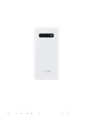 Picture of Backshell for Samsung Galaxy S10 Replacement Back Battery Cover For Samsung Galaxy S10 Back Rear Glass Case