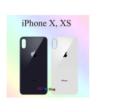 Picture of Replacement Backshell Glass Back Panel Battery Cover for iPhone X XS Battery Back Door