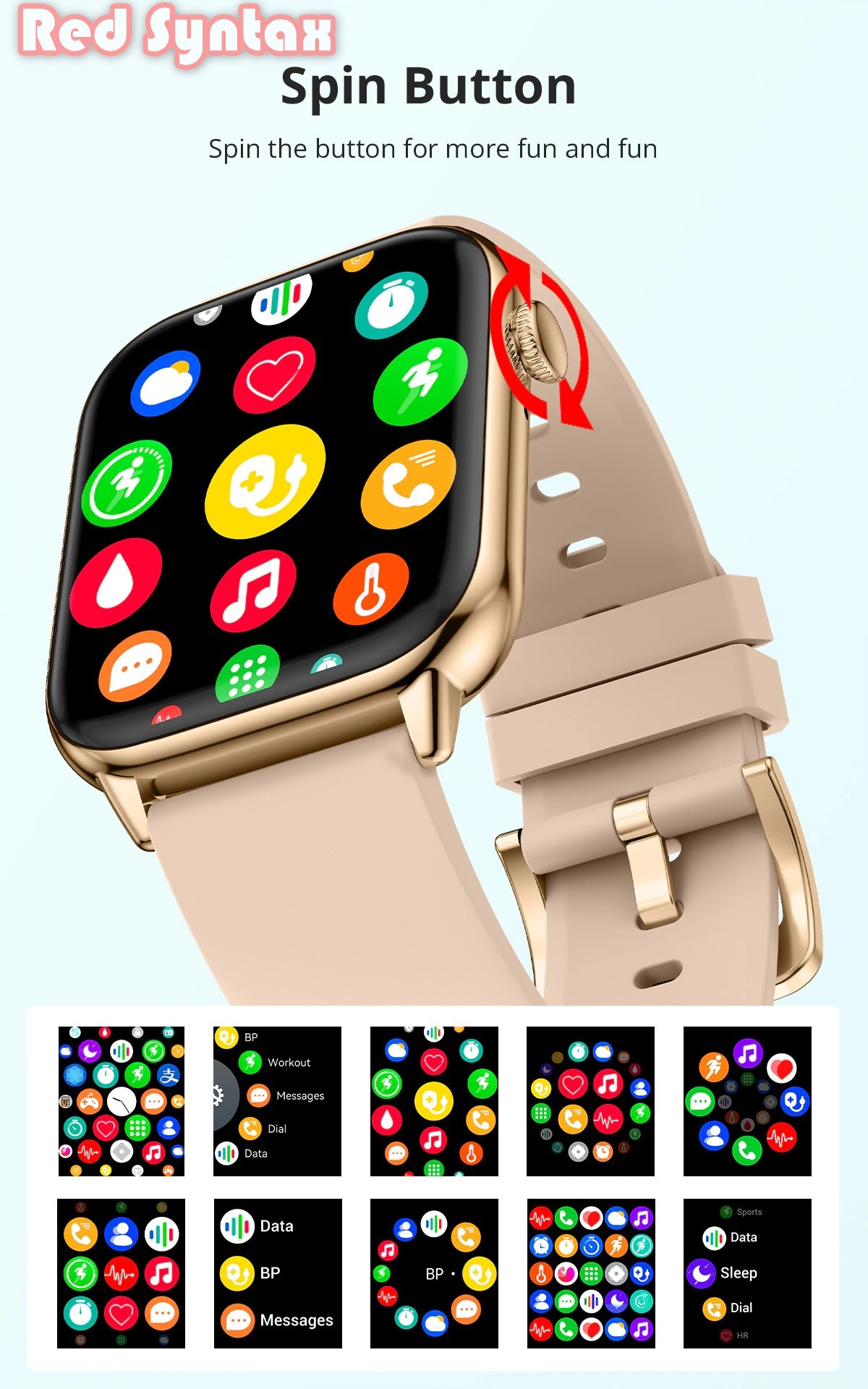 Picture of COLMI Stylish C60 Smartwatch | 1.9 inch Full Screen Bluetooth Calling Heart Rate Sleep Monitor 19 Sport Models Smart Watch| Smartwatch For Man And Women|