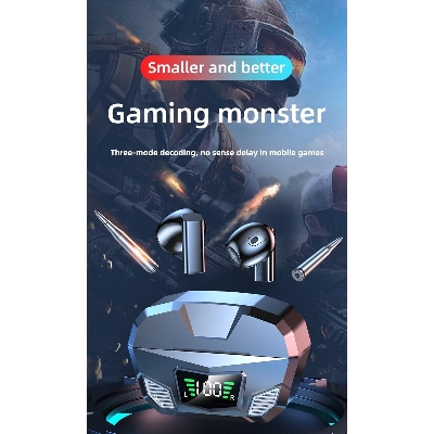 Picture of M33 TWS Comfortable Gamer Tws Bluetooth Earbuds Small Light Wireless Earphones Waterproof IPX5 Deep Bass Stereo Smart Touch