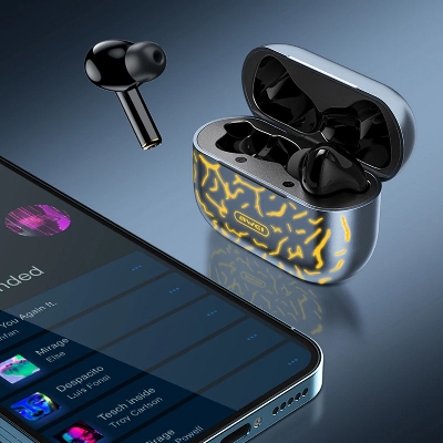 Picture of Awei T29 ANC Bluetooth Headphones Game TWS Earphones Wireless In-ear Earbuds Type-C Quick Charge Headset With Microphone