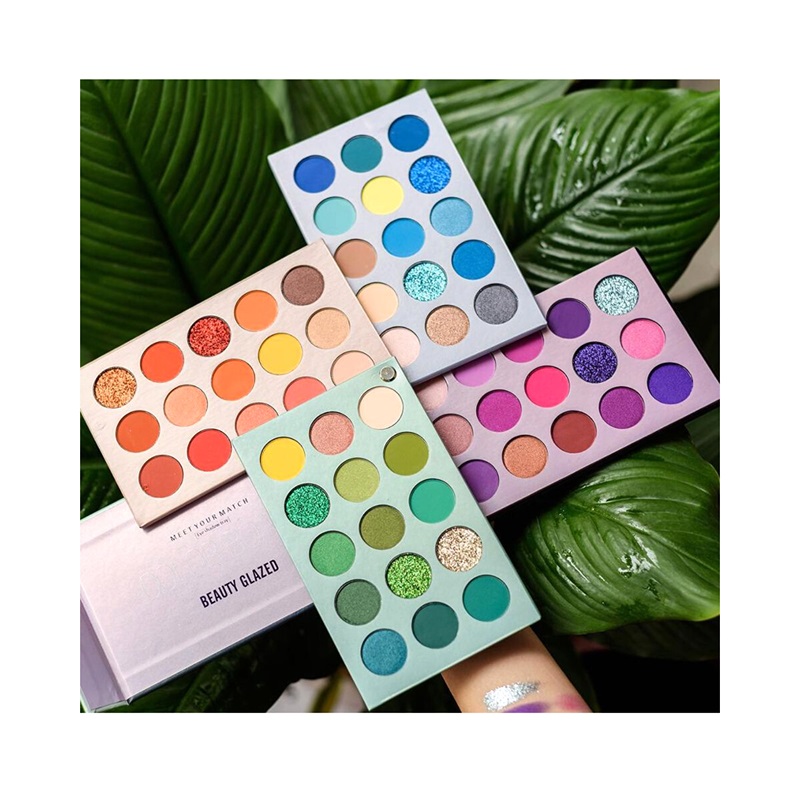 Picture of Beauty Glazed Gorgeous Me 60 Colors eyeshadow palette Glitter Makeup Matte Eye shadow make up palette