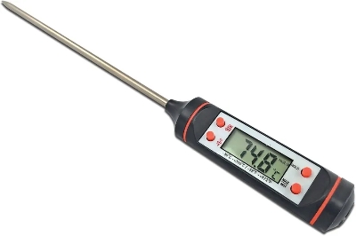 Picture of Cooking Digital thermometer with LCD Screen and stainless steel sensor probe