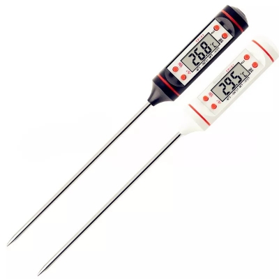 Picture of Cooking Digital thermometer with LCD Screen and stainless steel sensor probe