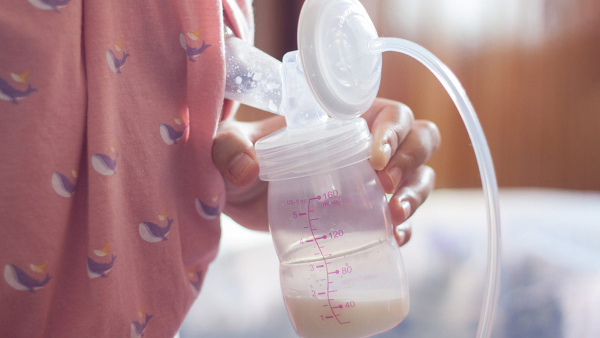 Picture of Apple.Bear Brest Pump Manual Control Valve Mom Breastfeeding Baby Milk Suction Feeding Newborn Bottle 1 set