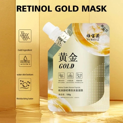 Picture of HOLD LIVE Retinol Snake Venom Gold Mask Moisturizing Tightening And Shrinking Pore Face Mask Retinol Snake Venom Gold Mask