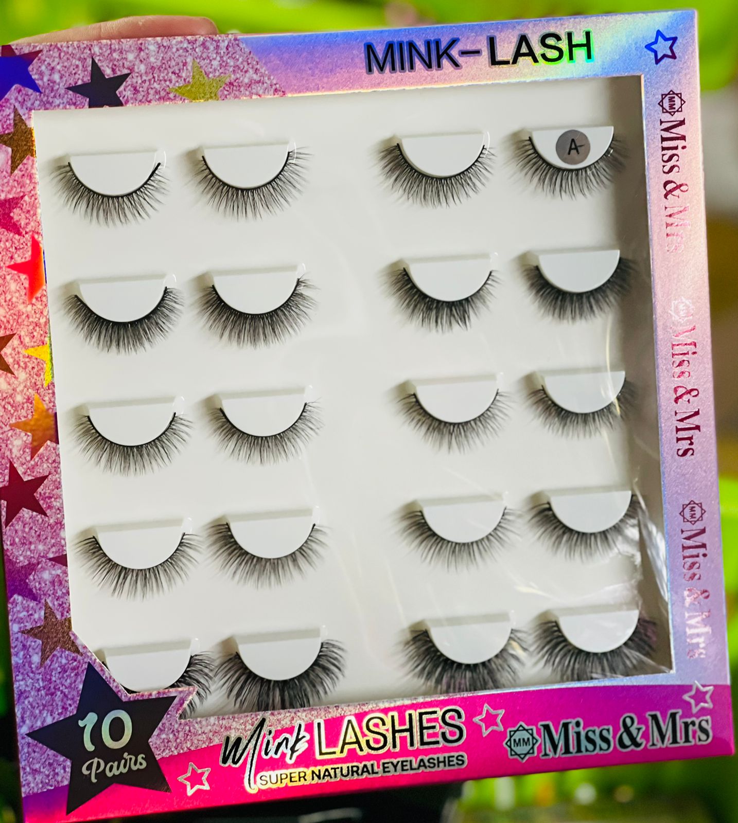 Picture of Miss & Mrs Wink Lashes are super natural mink eyelashes