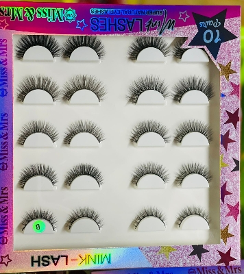 Picture of Miss & Mrs Wink Lashes are super natural mink eyelashes