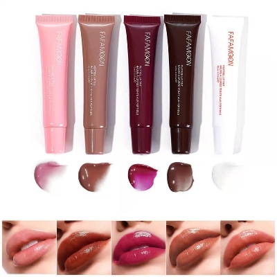 Picture of Fafamoon Peptide Lip Tint, a lip gloss product
