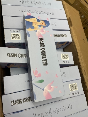 Picture of Anti-tangle Hair Curler 32mm Ceramic Hair Curling Iron with Adjustable Temperatures Anti-scald Wavy Curly Hair Roller Stick for Women uk Plug Automatic Hair Curling Iron