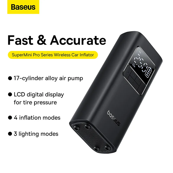 Picture of Baseus Super Mini Pro Series Wireless Car Inflator