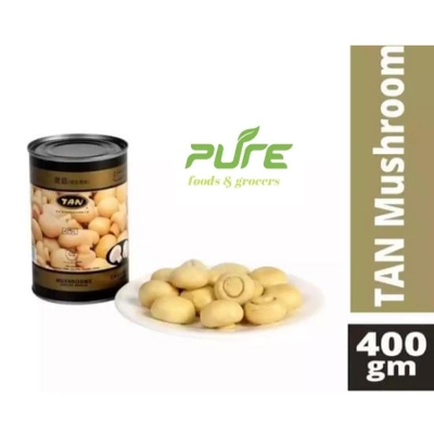 Picture of Tan Whole Mushroom Can 400gm