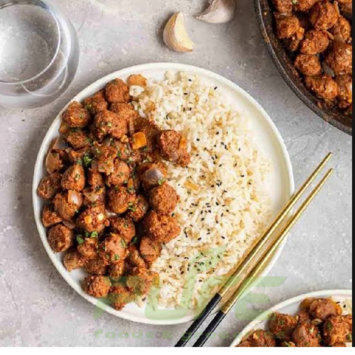 Picture of Vegetarian Soya Chunks Soya Wadi/Soya Bori - 1Kg