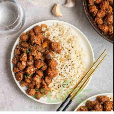 Picture of Vegetarian Soya Chunks Soya Wadi/Soya Bori - 1Kg