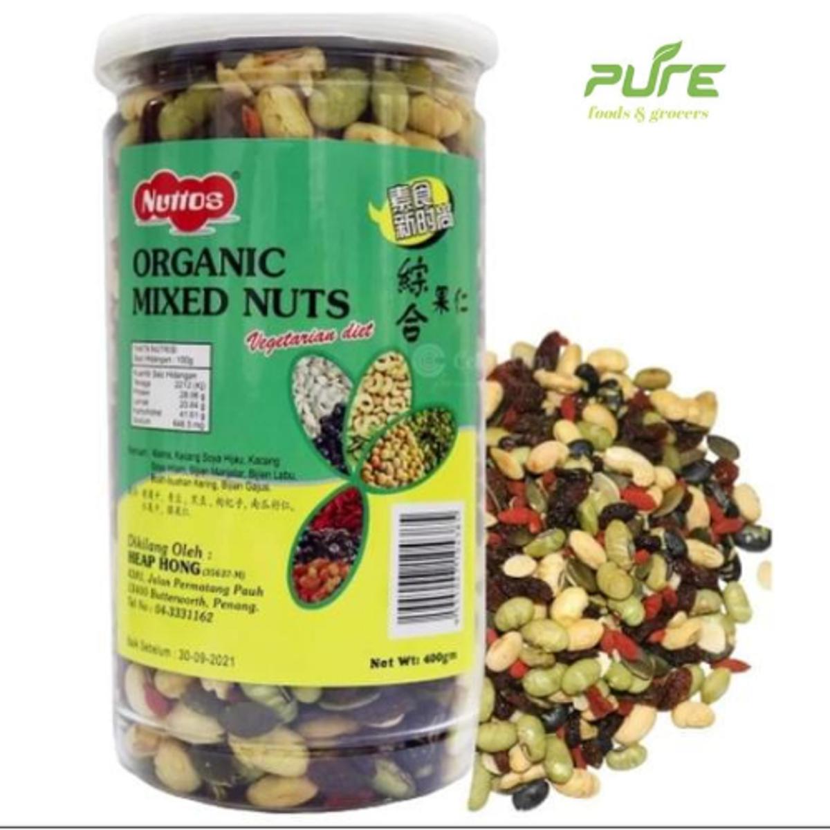 Picture of Nuttos Organic Mixed Nut 400Gm