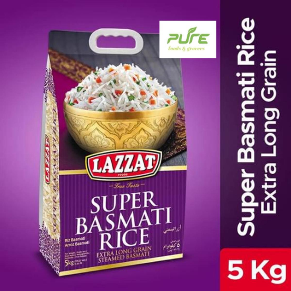Picture of Lazzat Super Basmati Rice 5Kg
