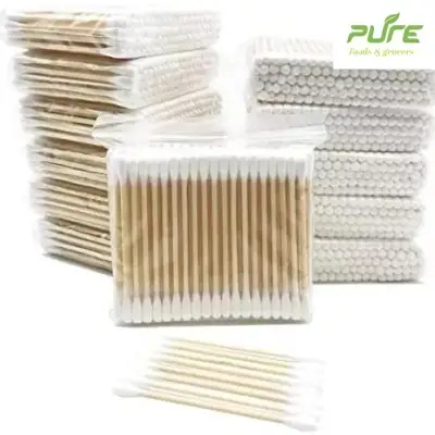 Picture of 12x60=720 pcs Eco Friendly Bamboo Stick Cotton bud Swabs