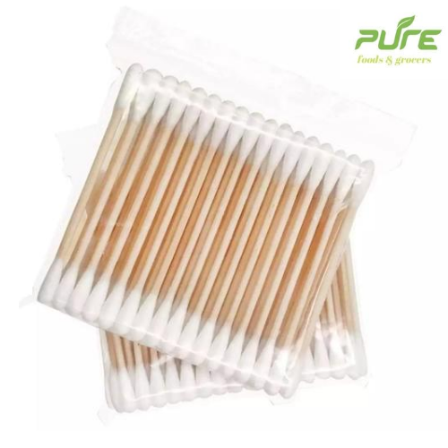 Picture of 120 pcs Eco Friendly Bamboo Stick Cotton bud Swabs