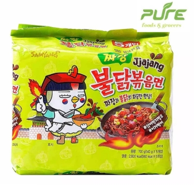 Picture of Jjajang Ramen 5Ps X 140gm - 700gm Korea