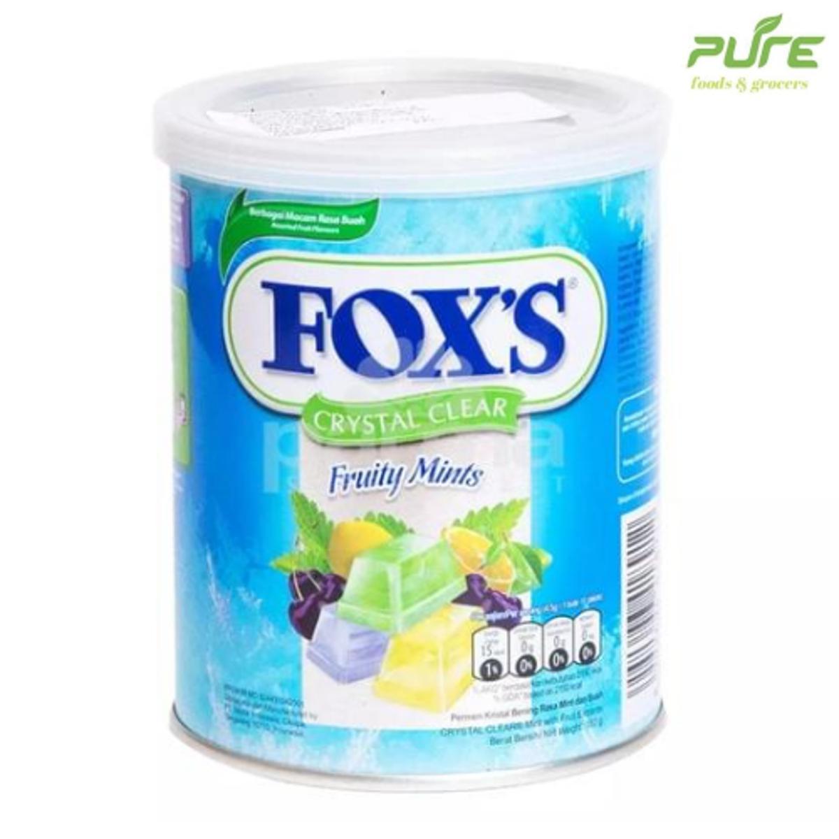 Picture of FOX'S Crystal Clear Fruity Mints Candy - 180g