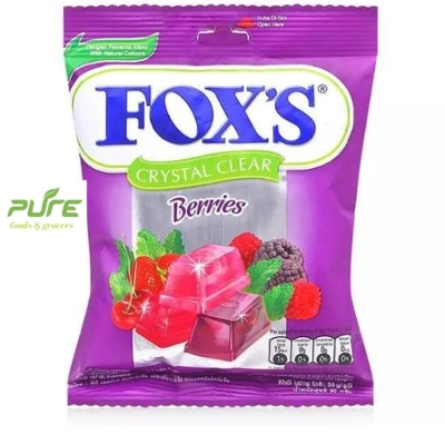 Picture of Fox's Crystal Clear Mix Berries Candy - 125gm