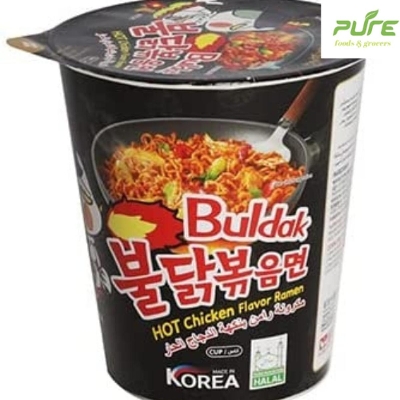 Picture of Hot Chicken Cup Noodles ramen 70Gm - Korea