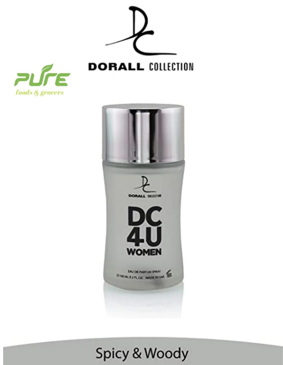 Picture of DC 4U WOMEN Actions Body perfume party cent body spray DC 4U Mist for Girls / Women/ ladies/ lady - 100 ml