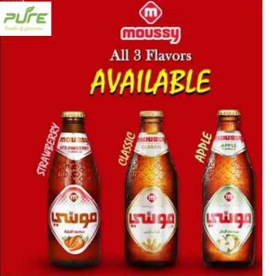 Picture of Moussy all flavour strawberry Apple classic 330ml × 3 piece