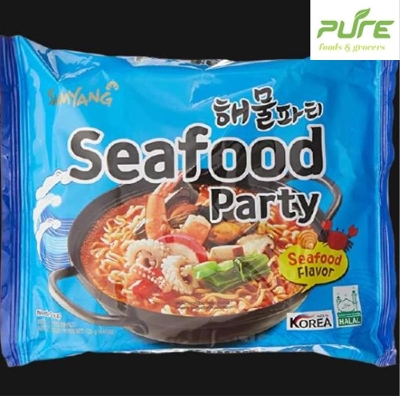 Picture of Sea Food Party Ramen 1Ps 125Gm Korea