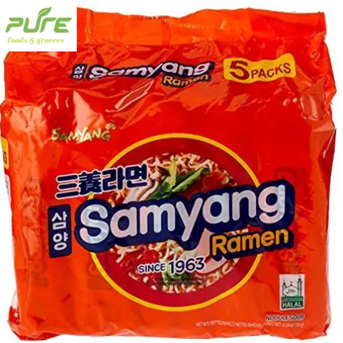Picture of Samy_ang Ramen Noodles, 5 X 120 Gm