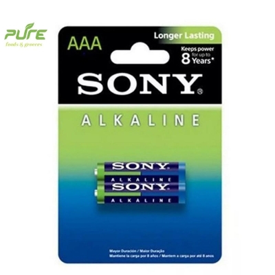 Picture of Sony Alkaline Battery, AAA, 1.5V (Pack of 2)