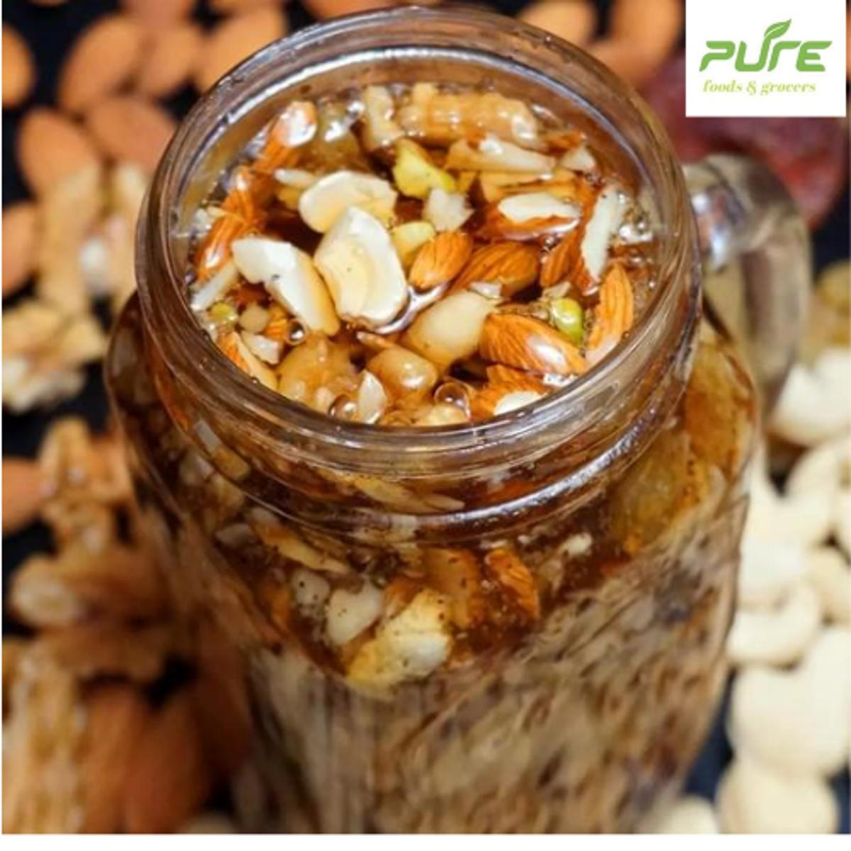 Picture of Mixed Fruits and Nuts With Honey_Mixed 500 Gm
