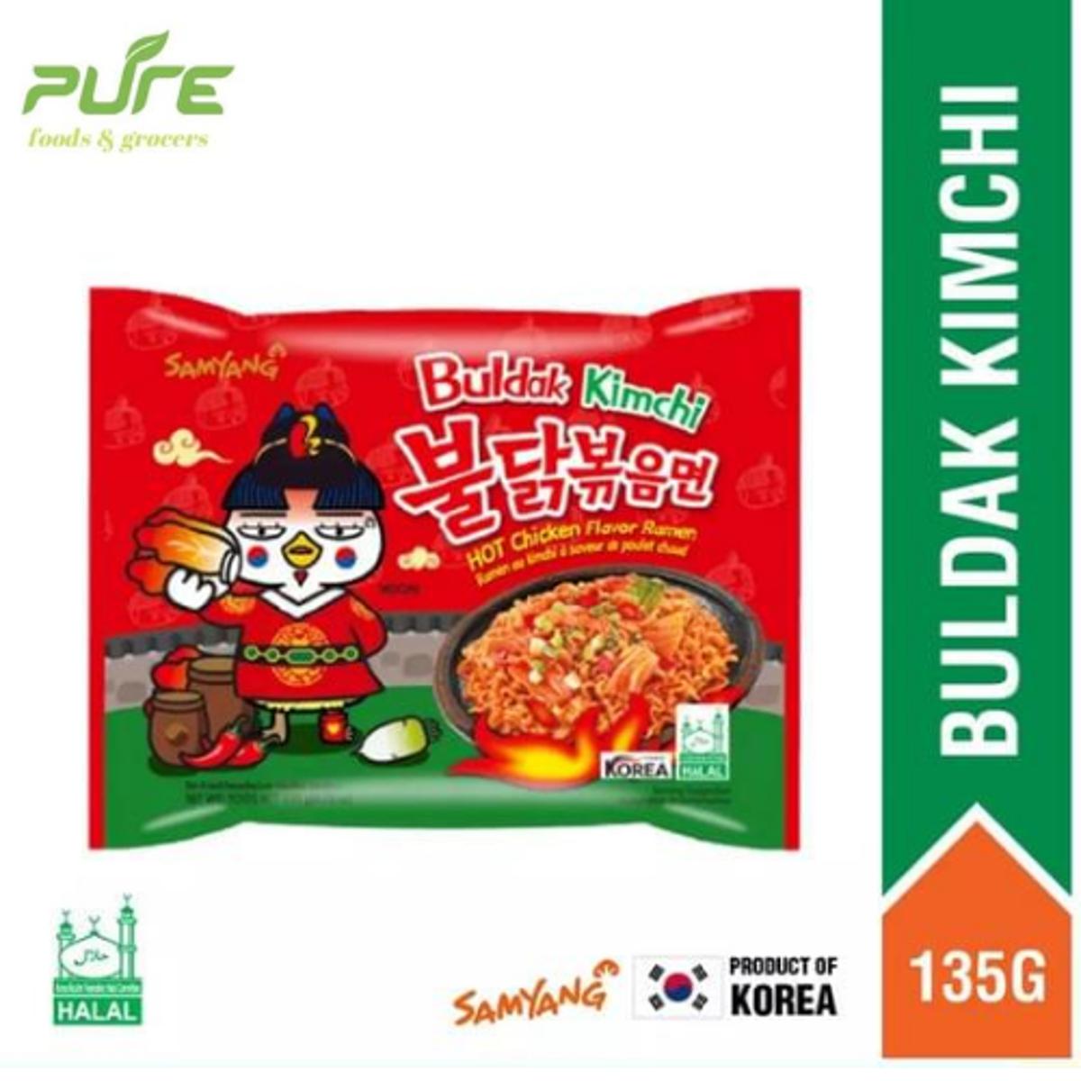 Picture of Buldak Kimchi Ramen 135gm (Single Pack) Korea