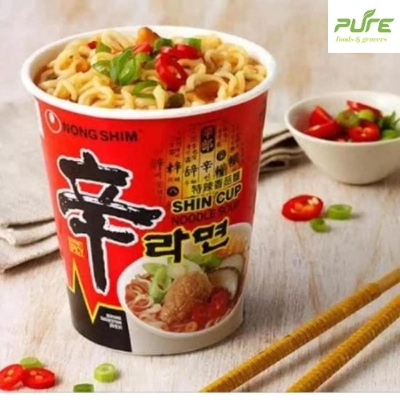 Picture of Shin Cup Chicken Noodles ramen 68Gm - Korea