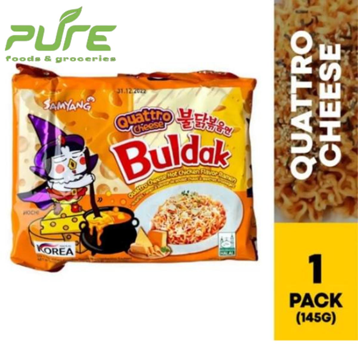 Picture of Buldak Quattro Cheese 1Ps 145Gm - Korea