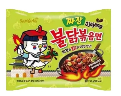 Picture of 6 Flavor Ramen Noodles, Six Flavor Ramen Noodles 3x Spicy Ramen, 2x Spicy Ramen, Hot Chicken Ramen, Ramen CARBONARA, Hot Chicken Cheese, jjajang ramen 6 pice