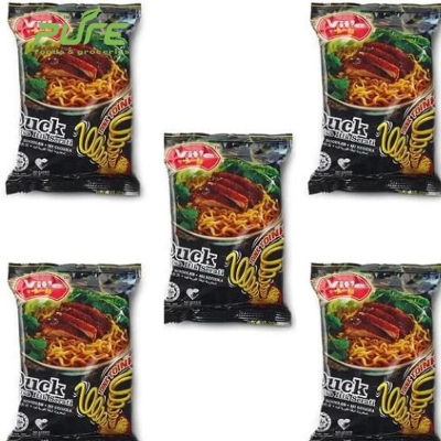 Picture of Vit's Instant Noodles Duck Flavour 78g - Pack of 5 (390g) | Imported Malaysian Noodles | Spicy Korean Noodles | Original Duck Flavour